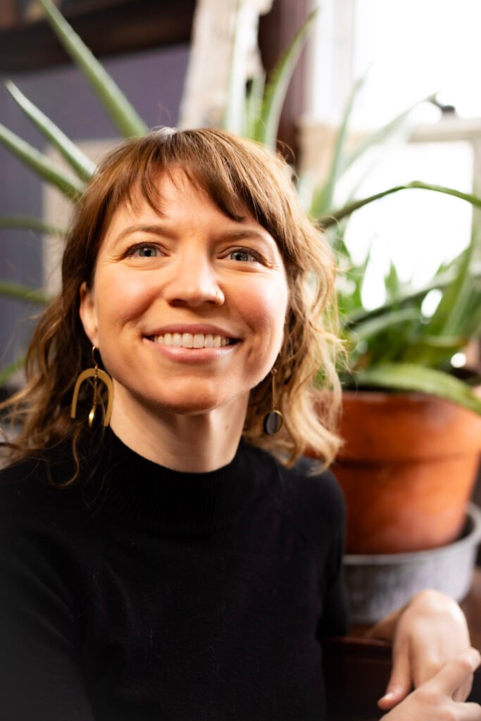 Photo of Anne Kleeberger, owner of Sinew Center.